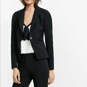 Express Lapel Black Blazer Small